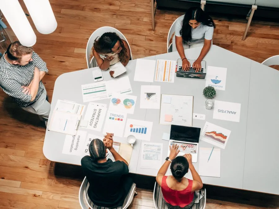 Digital marketing team